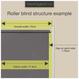 Day  Night Zebra Roller Blind (165cm drop) - Grey / 55cm - thumbnail 5
