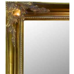 Hamilton Vintage Gold Antique Design Wide Wall Mirror 137 x 106cm - Gold - thumbnail 3