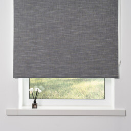 Blackout Textured Blind - Charcoal / 90cm - thumbnail 3