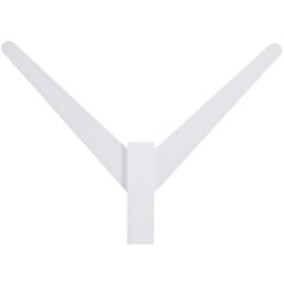 Hampton White Wooden Freestanding Hat and Coat Stand Rack Tree with 8 Hooks - White - thumbnail 4