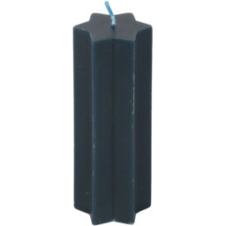 Star Shaped Unscented Taper Candle - Cream - thumbnail 5