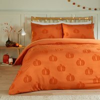 Pumpkin Fields Ultra Soft Touch Duvet Cover Set Super King - Multicoloured - image 1