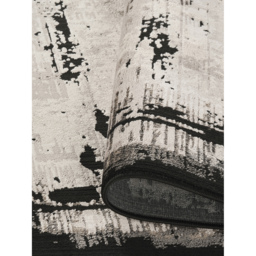 Mayfair Living Room Area Rug Metallic Sheen Contemporary Modern Frame Design - Black / 230cm - thumbnail 4