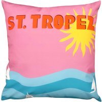 Abstract 'St Tropez' Outdoor Cushion Cover - Multicolour