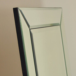 MirrorOutlet Thirlmere Modern Venetian Dress Mirror 170 x 59cm - Yellow - thumbnail 5