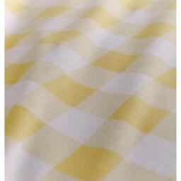 Cottagecore Gingham Duvet Cover Set - Yellow / Double - thumbnail 3