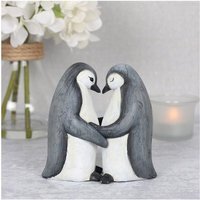Penguin Partners for Life Ornament Valentine's Day Gift - Grey