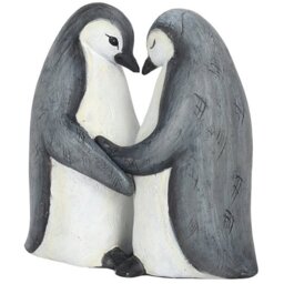 Penguin Partners for Life Ornament Valentine's Day Gift - Grey - thumbnail 4