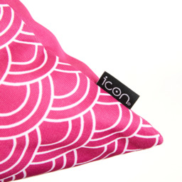 icon 43x43cm Striped Scatter Cushions, Set of 4 - Pink - thumbnail 5