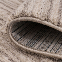 Natural Beige Striped Border Living Area Rug - Beige / 290 x 200cm - thumbnail 4