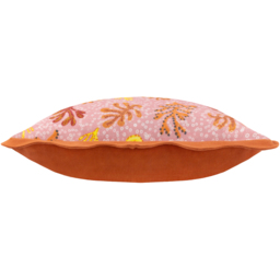 Coral Scalloped Cushion - Sandy Pink / Polyester - thumbnail 5