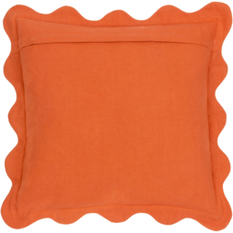 Coral Scalloped Cushion - Sandy Pink / Polyester - thumbnail 3