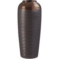 Sorrell Large Black And White Ceramic Vase - Glaze 10%,Clay 90%