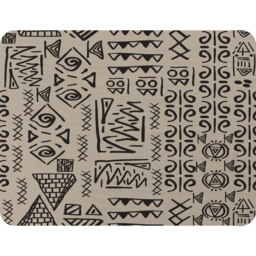 Striped Egyptian Theme With Ethnic And Tribal Motifs Blanket - Brown - thumbnail 2