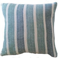 Zara Pure Cotton Cushion Cover - Teal / 60cm