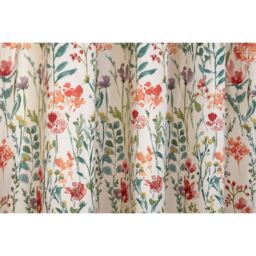 Amaryllis Pencil Pleat Curtain - Multi / 117cm / 183cm - thumbnail 5
