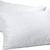 Vinyl Waterproof Mattress Protector - White / Twin
