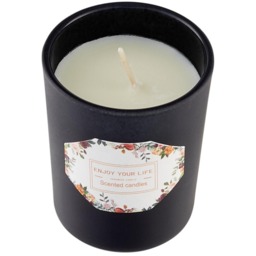 Natural Soy Wax Scented Candle in Glass Jar - Blackberry and Laurel - thumbnail 4