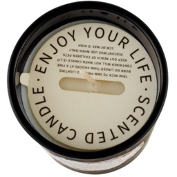 Natural Soy Wax Scented Candle in Glass Jar - Blackberry and Laurel - thumbnail 5