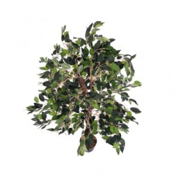 Artificial Ficus Tree Plant Indoor Outdoor Garden Decoration - Green - thumbnail 4