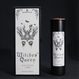 Ancient Witch Ritual Candle Witches' Queen Scent for Meditation Rituals - Black - thumbnail 4