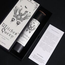 Ancient Witch Ritual Candle Witches' Queen Scent for Meditation Rituals - Black - thumbnail 2