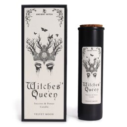 Ancient Witch Ritual Candle Witches' Queen Scent for Meditation Rituals - Black - thumbnail 3