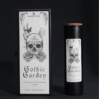 Ancient Witch Ritual Candle Gothic Garden Scent for Meditation Rituals - Black - thumbnail 1