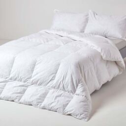 Homescapes Duck Feather and Down Duvet - White / Single / 15 - thumbnail 2