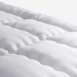 Thick Quilted Mattress Topper  - White / Small Double - thumbnail 4