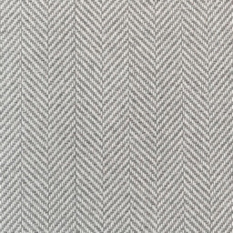 Chester Grey Herringbone Jacquard Blackout Eyelet Curtains - Grey / 117cm - thumbnail 2