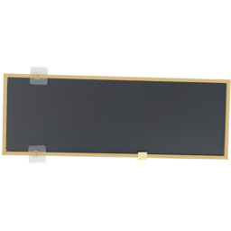 Rectangular Over-Door Mirror with Adhesive Wall Hooks and Stickers - Gold / 4.2kg - thumbnail 4