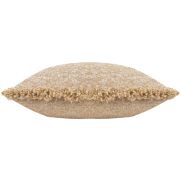 Doze Reversible Fringed Cushion 40 x 60cm - Biscuit / Feather - thumbnail 2