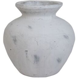 Darcy Large Antique Vase For Faux Flowers - Stone - thumbnail 2