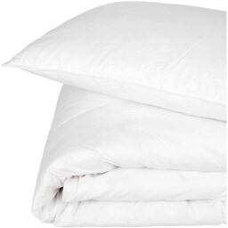 Homescapes Kids 4.5 Tog Super Microfibre Duvet Pillow Set - White - thumbnail 3