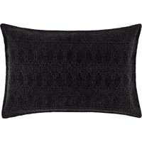 Ramas Jacquard Cushion - Black / 80 Feather 20 Polyester - image 1