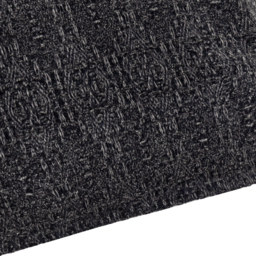 Ramas Jacquard Cushion - Black / 80 Feather 20 Polyester - thumbnail 4
