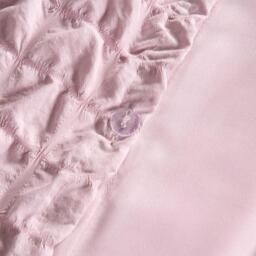 Geo Seersucker Duvet Set - Blush Pink / Double - thumbnail 2