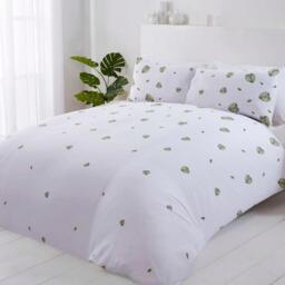 Tropics Duvet Cover Set - Green / Single - thumbnail 2