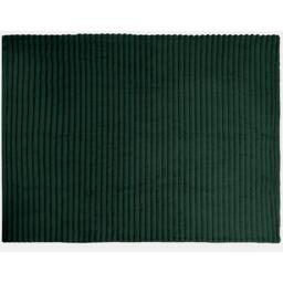 Faux Fur Thick Rib Throw - Green - thumbnail 4