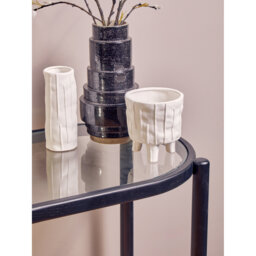 Kuta Natural Large Vase - Dolomite 100% - thumbnail 3