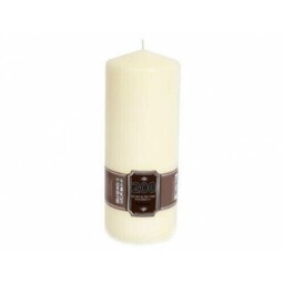 Large Ivory Pillar Candle - Ivory  / 25cm - thumbnail 2