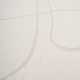 Minimalist Area Rug - Soft Cream / 80cm x 150cm (Small) - thumbnail 4