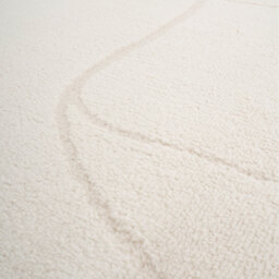 Minimalist Area Rug - Soft Cream / 80cm x 150cm (Small) - thumbnail 3