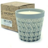 Home is Home Candle Pots Vintage Garden - Grey