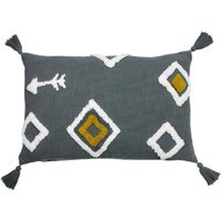 Inka Cushion - Charcoal - image 1