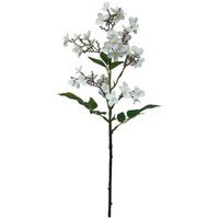 Artificial Daphne Spray 52 cm - Ivory