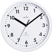 Nardo Radio Controlled Wall Clock White - White - thumbnail 1