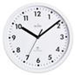 Nardo Radio Controlled Wall Clock White - White - thumbnail 2