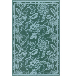 Anemone Woven Outdoor Rug - Teal/Mineral - thumbnail 2